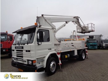 Грузовик с подъемником Scania 93M 210 + Manual + Pto + High Platfrom + 13m: фото 1