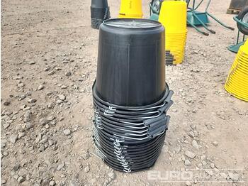 Новый Строительное оборудование Unused 3 Gallon Builders Bucket (20 of): фото 1