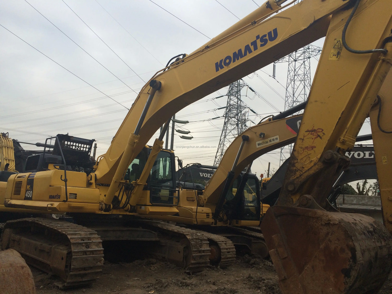 Гусеничный экскаватор Used Komatsu excavator Pc450-8 in good condition for sale: фото 6