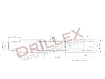Техника для горизонтального бурения Vermeer D36x50 Φ68 4,5m Drill pipes, żerdzie: фото 1