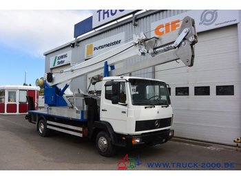 Автокран Mercedes-Benz 814 Böcker Montage-Dachdecker Kran 23.5m = 300kg