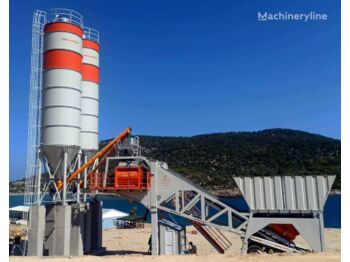POLYGONMACH 100 m3 per hour mobile concrete batching plant - Бетонный завод