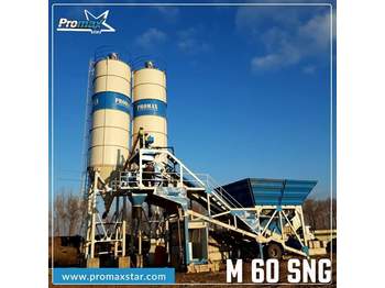 PROMAXSTAR Mobile Concrete Batching Plant PROMAX M60-SNG(60m³/h) - Бетонный завод