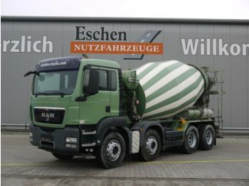 Бетономешалка MAN TGS 32.360 BB 8x4, Klima, 9 m³ Liebherr