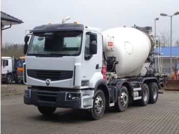 Бетономешалка Renault Premium 380 8x4 / Klima / Mischer 9m³