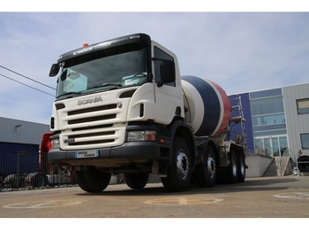 Бетономешалка Scania P 380 + LIEBHERR 9M3