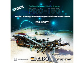 FABO MOBILE CRUSHING PLANT - горнодобывающая техника
