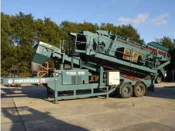  POWERSCREEN TITAN 618 16X6 SIEBANLAGE MOBILE - Строительная техника