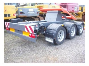 Sandvik / Extec Dolly axle / Dolly Transportachse - Строительная техника