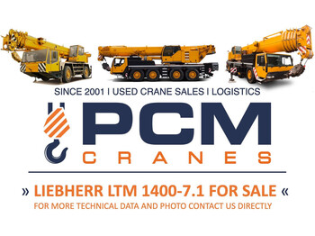 Вседорожный кран Liebherr LTM 1400-7.1