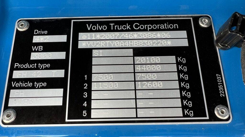 Тягач Volvo FH 460 4x2 tractor unit - VEB + - euro 6: фото 13
