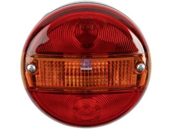 Новый Задний фонарь для Сельскохозяйственной техники DT Spare Parts 10.99059 Tail lamp, with license plate lamp P21W, D: 140 mm, R5W, 12/24 V: фото 1