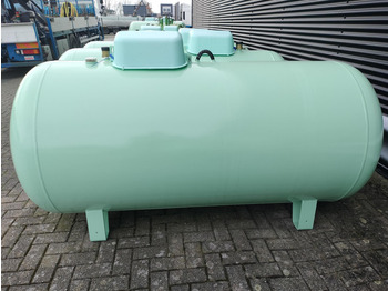 Новый Топливный бак для Грузовиков De Visser Propaan/Butaan LPG tank 1600 (0,8 ton) Gas, Gaz, LPG, GPL, Propane, Butane Ø1000 including tankfittings: фото 1