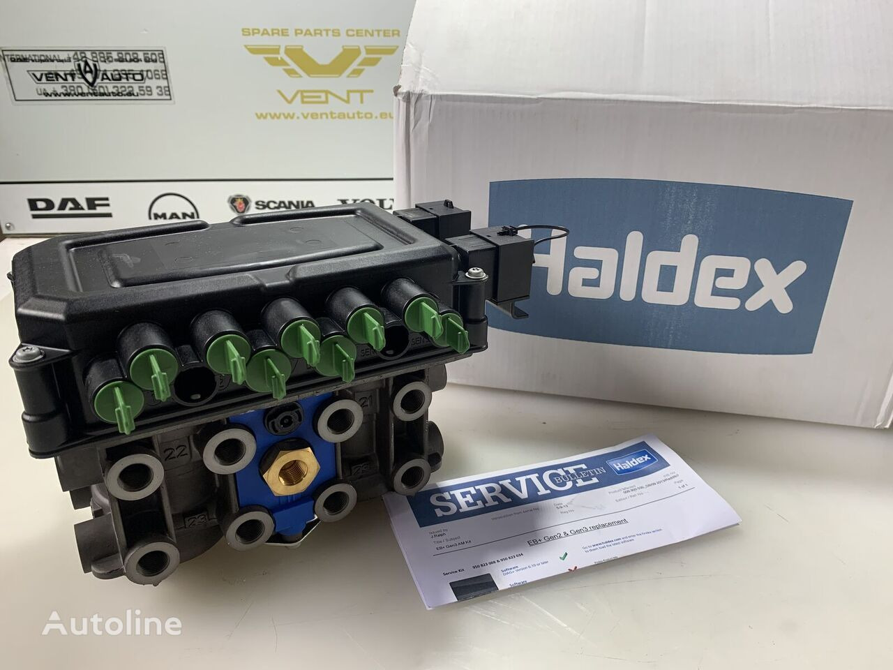 Новый Тормозной клапан для Прицепов Haldex EB+ GEN3 950823008: фото 6