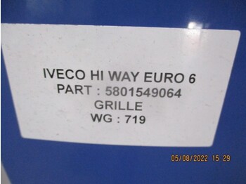 Кабина и интерьер для Грузовиков Iveco 5801549064 GRILL HI WAY EURO 6: фото 2