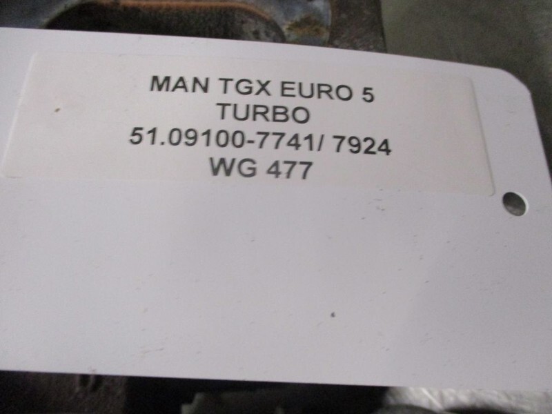 Турбина для Грузовиков MAN TGX 51.09100-7741 / 7924 TURBO EURO 5: фото 2