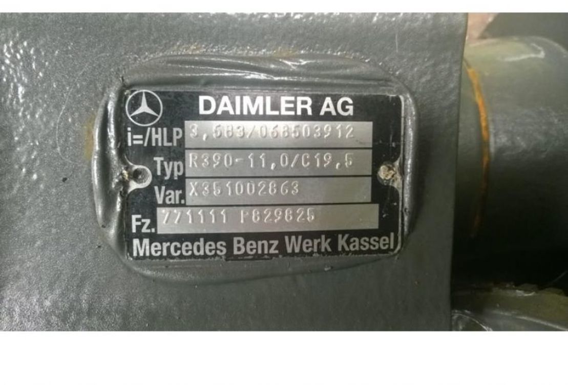 Задняя ось для Грузовиков Mercedes Benz Differentieel R390-11.0/C19.5: фото 3