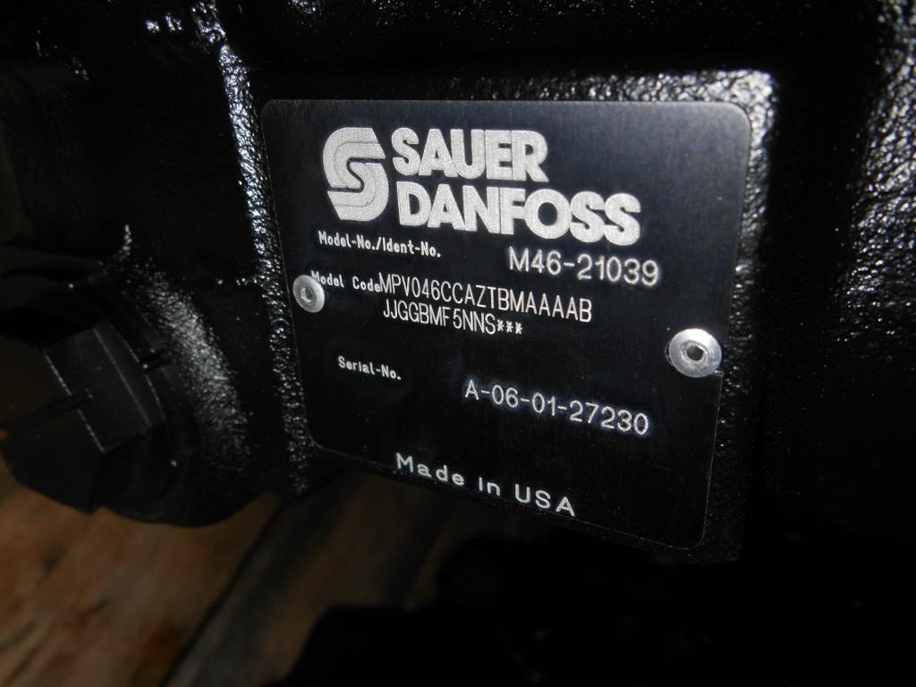 Новый Гидравлический насос для Строительной техники Sauer Danfoss M46-21039 -: фото 6