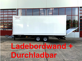 Möslein Tandem Koffer, Ladebordwand 1,5 t + Durchladbar - Прицеп-фургон: фото 1