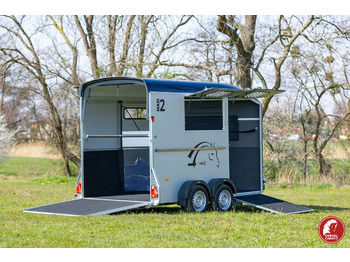 Cheval Liberté Maxi 2 Duomax trailer for 2 horses GVW 2600kg tack room saddle - Прицеп-коневоз: фото 1