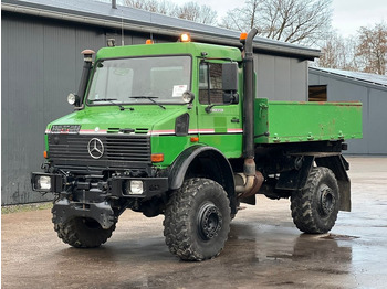 Unimog U 2450L EU1 BDF Zugmaschine AHK Hydraulik - Грузовик-контейнеровоз/ Сменный кузов: фото 1
