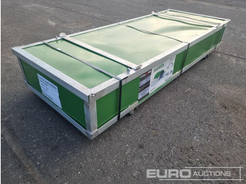 Unused 6m x 6m PVC Container Shelter in White - Жилой контейнер: фото 1