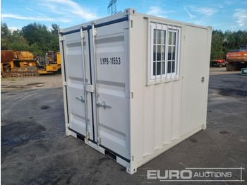8' Office Container, Window Personnel Door - Морской контейнер: фото 1