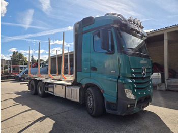 Mercedes-Benz Actros 2645 Holztransporter ohne Kran лизинг Mercedes-Benz Actros 2645 Holztransporter ohne Kran: фото 2