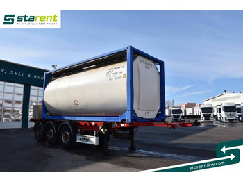 Шасси полуприцеп Fliegl Containerchassis light + Singamas Tank: фото 3