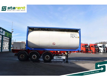 Шасси полуприцеп Fliegl Containerchassis light + Singamas Tank: фото 4
