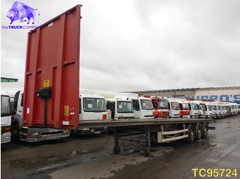 Полуприцеп бортовой/ Платформа Samro Flatbed: фото 1