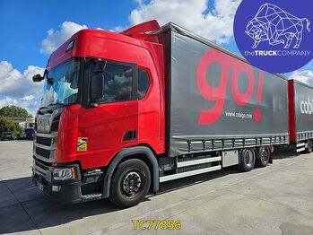 Тентованный грузовик SCANIA R 450