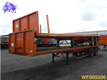 Полуприцеп бортовой/ Платформа Van Hool Flatbed: фото 1