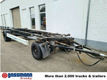 Прицеп-контейнеровоз/ Сменный кузов Krone AZW 18, BDF: фото 2