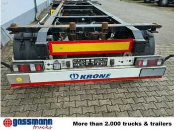 Прицеп-контейнеровоз/ Сменный кузов Krone AZW 18, BDF: фото 5