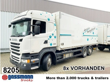 Грузовик с закрытым кузовом SCANIA R 450