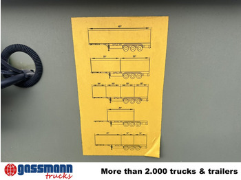 Полуприцеп-контейнеровоз/ Сменный кузов Schmitz Cargobull SCF 24 Containerchassis, Nachlauflenkachse,: фото 5