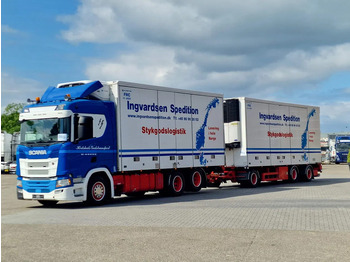 Рефрижератор Scania R500 NGS B6X2NB / Trailer-Bygg 12-2004 / Frigobox Sidedoors / Rohrbahen / hooks: фото 3