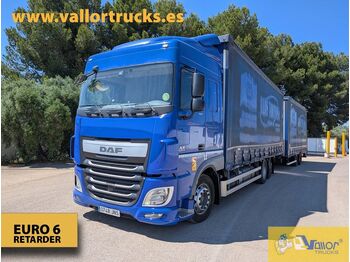 Тентованный грузовик DAF XF 460