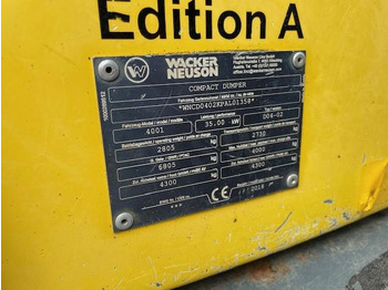 Сочленённый самосвал Wacker Neuson 4001: фото 5 Сочленённый самосвал Wacker Neuson 4001: фото 5