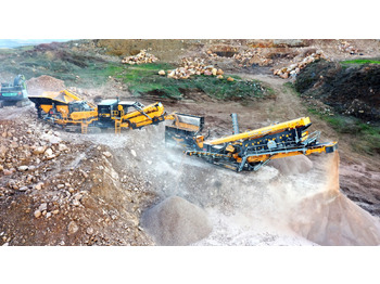 Мобильная дробилка FABO