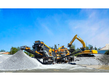 Мобильная дробилка FABO