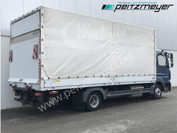 Тентованный грузовик MERCEDES-BENZ Atego 818 L Pritsche+LBW, Klima, 2 x AHK: фото 3