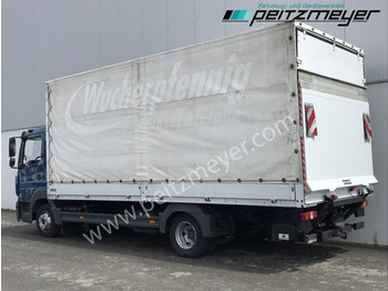 Тентованный грузовик MERCEDES-BENZ Atego 818 L Pritsche+LBW, Klima, 2 x AHK: фото 4