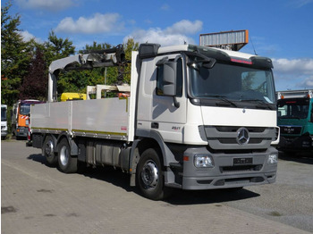 Грузовик бортовой/ Платформа, Автоманипулятор Mercedes-Benz Actros 2541 L6x2 Pritsche Heckkran Funk: фото 3