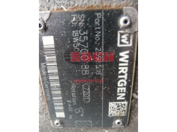 Гидравлический насос WIRTGEN 2598518: фото 2