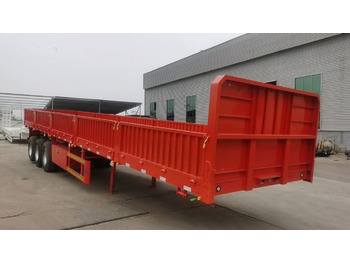 Новый Полуприцеп бортовой/ Платформа New flatbed semi trailer: фото 1