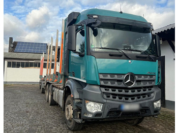 Лесовоз, Автоманипулятор Mercedes-Benz Arocs 2651 L 6x4 Arocs 2651 L 6x4, Retarder, StreamSpace, Heckkran Epsilon M120L: фото 2