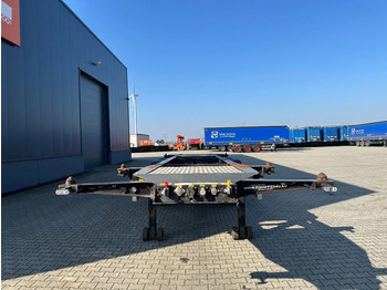 Полуприцеп-контейнеровоз/ Сменный кузов Burg 20FT ADR (EX/II, EX/III, FL, AT), empty weight: 3.690kg, SAF INTRADISC, 2x liftaxle, ALCOA, NL-Chassis: фото 4