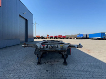 Полуприцеп-контейнеровоз/ Сменный кузов Van Hool 20FT ADR (EX/II, EX/III, FL, AT), SAF + DISC, empty weight: 2.990kg, galvanized, SAF Intradisc, NL-Chassis, ALCOA: фото 5